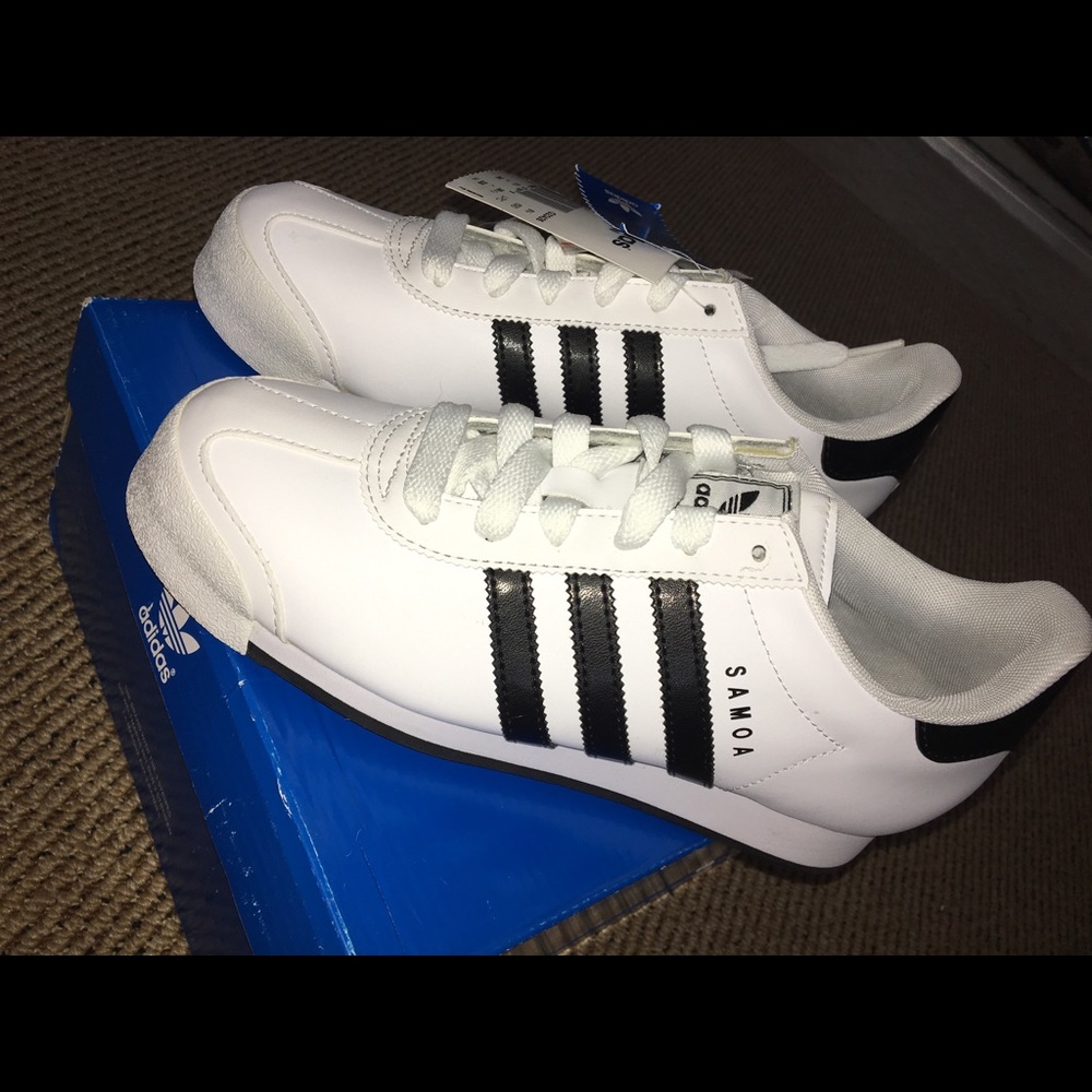 Adidas White Samoa Shoes (Originals)